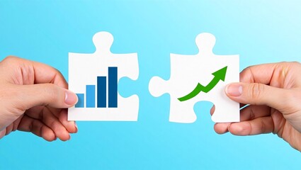 Corporate team strategizing in a collaborative meeting with digital technology tools for advanced marketing data analysis and informed investment decision-making in a modern business environment