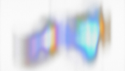 Refracted light patterns shimmering on transparent background