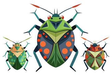 vector illustration of a bug
