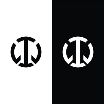CTL letter monogram type circle letter logo vector template Stock Vector.
