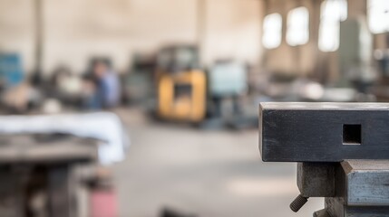 Abstract machinery textures in an industrial workshop, showcasing raw metallic beauty and precision engineering.