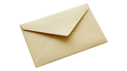 Elegant cream envelope ready for important correspondence and communication