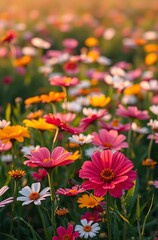Fototapeta premium flowers in the garden