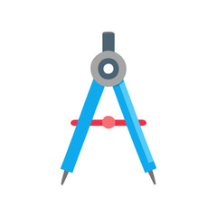  Compass Tool Icon for Math Education