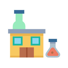 Stylish School Lab Graphic Icon