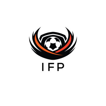 IFP Football Company logo. IFP football academy logo design for entrepreneur and business. IFP Branding Design best icon.
