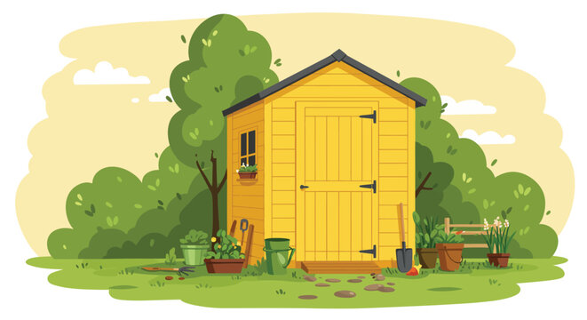 clipart shed