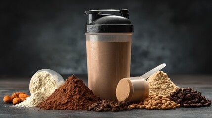 Protein supplements mix
