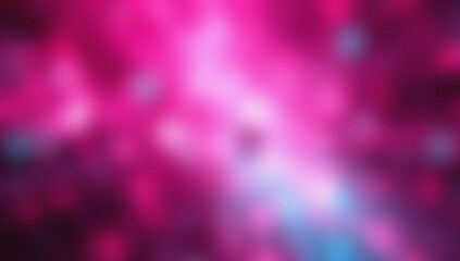 Bright Pink and Blue Light Streaks Abstract Background with Bokeh magenta