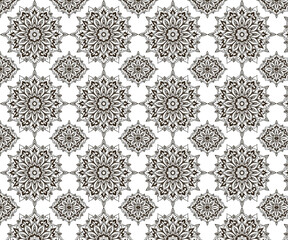 Seamless Pattern mandala 