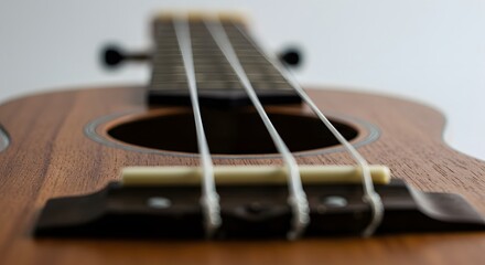 Fototapeta premium Ukulele closeup detail