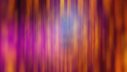 Abstract vertical streaks of purple orange and yellow blurred light background