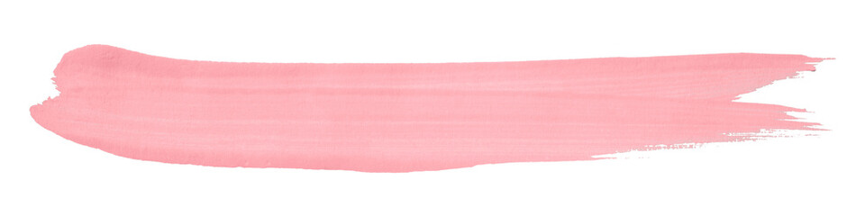 Fototapeta premium pink watercolor background. Artistic hand paint. Isolated on transparent background.