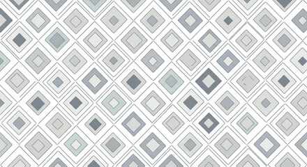 Abstract Diamond Pattern with Neutral Tones and HandDrawn Style.