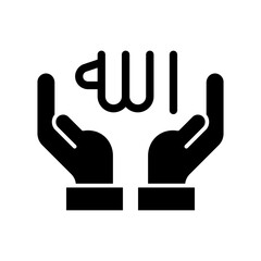 Allah hand Icon