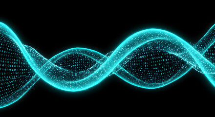 Digital DNA: A Binary Code Strand Illuminating Technological Advancement and the Future of Data Transformation and Network Innovations