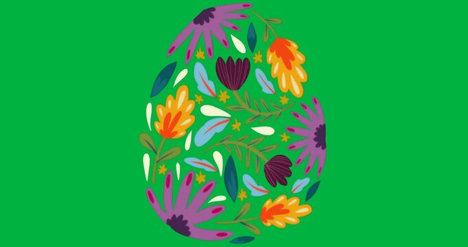 Graphic designers arranging floral oval on transparent background, featuring lavender petals