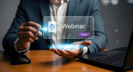 Register for webinar online event business conference training session digital marketing course now today