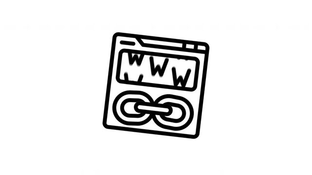 backlink animated icon