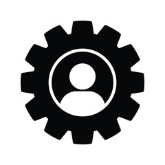 User Profile Management Icon Representing Personal Settings and Account Control within a System