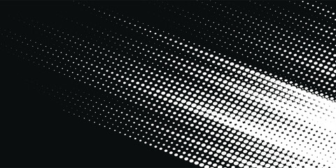 white color pattern gradient grunge texture background. Dots pop art comics sport style vector illustration Abstract background black with grunge