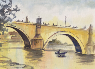 Bridge over the Vltava, Prague