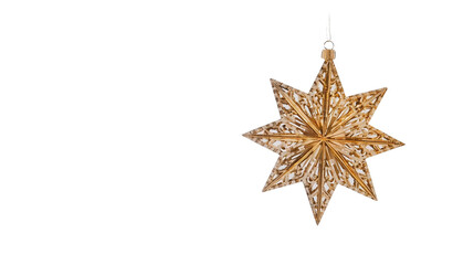 Fototapeta premium Star isolated on transparent or white background, png