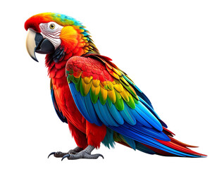 Obraz premium Modern Minimalist Parrot PNG