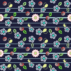 Blossom Rhythm, traditional floral motifs, symbolizing harmony and timeless beauty