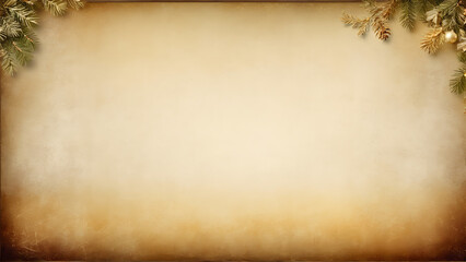 christmas background with fir branches background