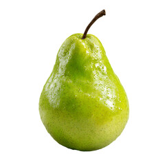 3d green pear fruit png