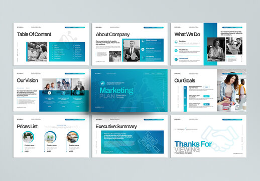 Marketing Plan Presentation Template