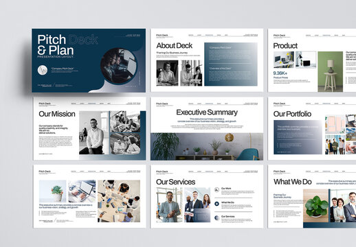 Pitch Deck & Plan Presentation Template