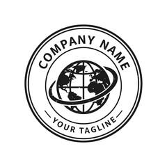 stamp with the world