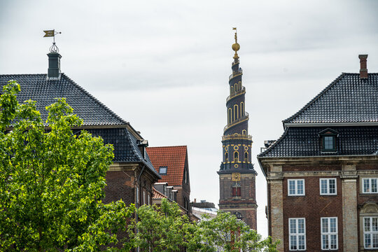 Die Korkenziehertreppe an der Vor Frelsers Kirke