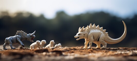 Tiny figures from life qilin,generative AI