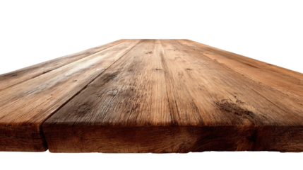 Wood table top, high angle view