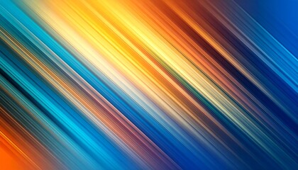 Abstract diagonal vibrant color stripes