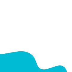 blue wave background 