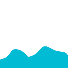 blue wave background 