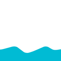 blue wave background 
