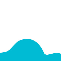 blue wave background 