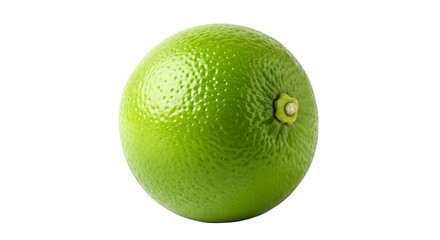 lime isolated on white background