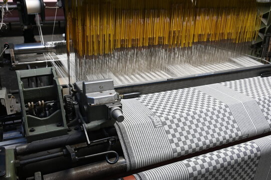 Industrieller Webstuhl