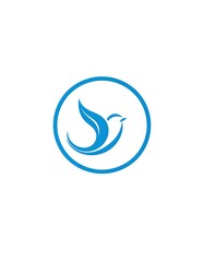 Elegant Bird Logo Design.