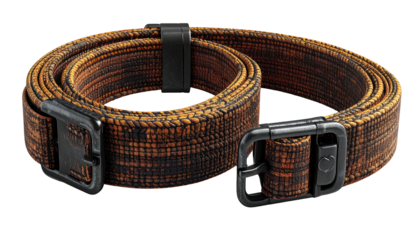 Two brown belts