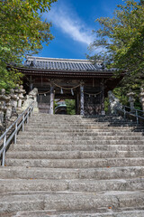 Obraz premium 日本の兵庫県赤穂市坂越の古くてとても美しい建物
