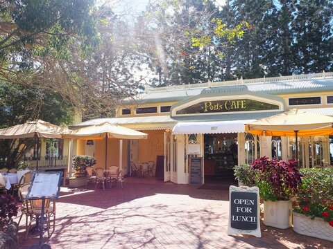 Shops and businesses around Maleny, Mountville - Sunshine coast hinterland, Queensland, Australia 