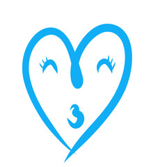 blue heart icon