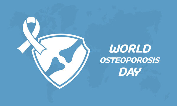 World Osteoporosis Day October 20 – Bone Health Awareness Vector Banner, Poster, Background & Campaign Design.